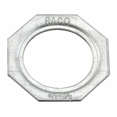 BELL 1366 Reducing Washer, 1 in x 1/2 in, Steel, Silver - Reducing Washers