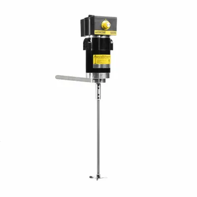 ARROW MIXING PRODUCTS Overhead Stirrer: 120V AC, Single-Phase Phase, Top, Clamp/Stand - Small-Batch Corded Propeller Mixers