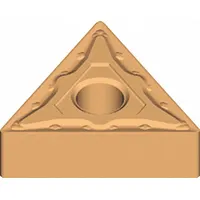 Triangle (T) indexable turning insert for general-purpose turning, facing, and profiling on metal workpieces. Suitable for medium-duty machining in CNC lathe applications. Specifications: TNMG431 UD52, 220404