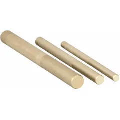 This 3-piece aligning punch set includes tip sizes of 3/8 in, 1/2 in, and 3/4 in. The non-marring tips allow for aligning holes in metal assemblies without damaging the workpiece surface. Suitable for use in automotive, construction, and general industrial maintenance applications.