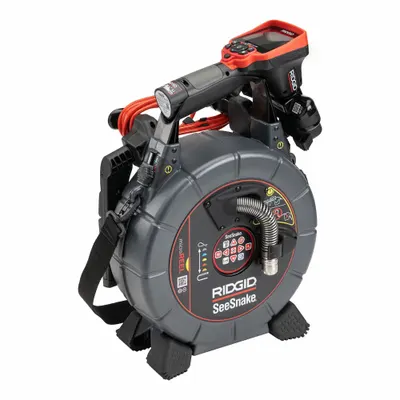 RIDGID Camera Reel and Monitor Systems: SeeSnake, Locator Included, 100 ft Lg. - Ridgid Pipe Inspection Camera Reels