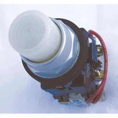 EATON Illuminated Push Button: Illuminated, Extended Profile, Metallic, 30 mm - Illuminated Extended-Length Push Buttons