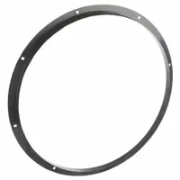 Steel companion flange designed for use with 36-inch-diameter tubeaxial fans. Includes predrilled mounting holes with 1/2-inch diameter for secure attachment to ductwork or housings in ventilation systems