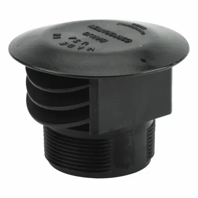 BANJO Pipe Cap: Polypropylene Body - Swirl-Prevention Caps