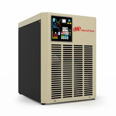 Non-cycling refrigerated compressed air dryer rated at 75 cfm with a 50°F pressure dew point. Operates on 115V AC power and features 3/4 in NPT connections. Designed to remove moisture from compressed air systems for applications such as pneumatic tools, instrumentation, and manufacturing processes.