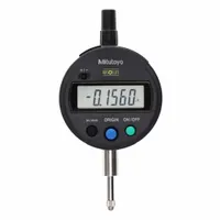 MITUTOYO Calibrated Indicator: 0 in to 0.5 in /0 in to 12.7 mm, Inch/Metric, 0.0001 in Accuracy (MPN 543-793B-12CAL)