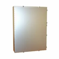 HAMMOND Electrical Enclosure: Stainless Steel, 48 in x 36 in x 10 in, NEMA 12/13/3R/4/4X, w/Panel (MPN 1418N4SSS10)