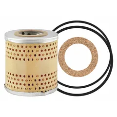 Cartridge fuel filter for diesel fuel systems. Cellulose media with two attached end seals. Outside diameter 2 15/16 in, inside diameter 1 1/4 in. Used in fleet and vehicle maintenance applications.