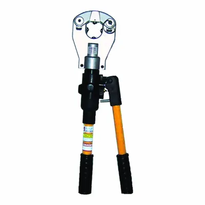 HUSKIE TOOLS FLIPTOP DIELESS CRIMP TOOL: Lugs/Splices/Taps, #6AWG - 750MCM - Self-Contained Hydraulic Lug & Splice Crimpers