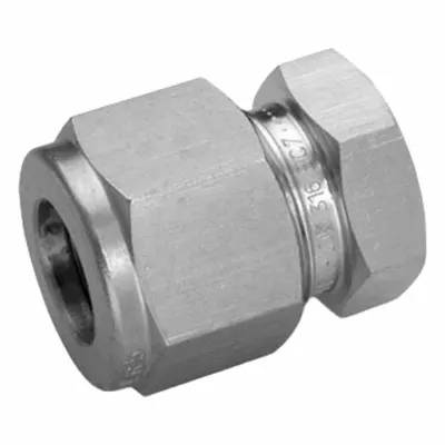 HAM-LET Let-Lok Double-Ferrule Compression Cap - Double-Ferrule Stainless Steel Fittings