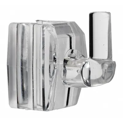 Delta Rail Pin: Acrylic, 1 in Overall Ht - Wall Elbows for Handheld Showerheads