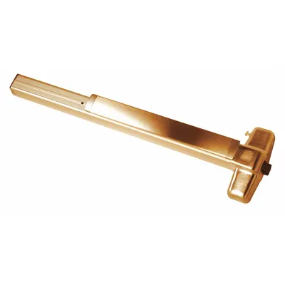 VON DUPRIN 99NL-OP 4 US10 Rim Exit Device with Night Latch, Bronze, Touchbar - Rim Push Bars