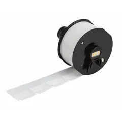 Vinyl precut label roll for cable and wire identification. Three color combinations in one roll. Compatible with Wraptor A6200 printer series; requires A62-R4300 ribbon.