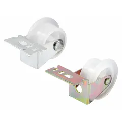 This guide roller is used in drawer slide systems to support and guide the drawer during opening and closing. It has a 20 lb load capacity and is suitable for use in industrial cabinetry, workstations, and storage units.