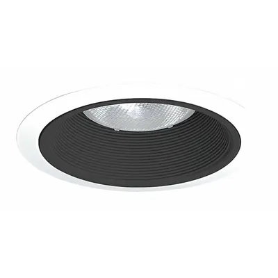 JUNO LIGHTING Recessed Down Light Trim: 6 in Dia, 75 W - Housing Trim Rings