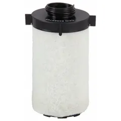 Coalescing replacement filter element for compressed air systems. Features Microglass media with a 1 micron rating to remove oil and water aerosols. Suitable for applications requiring clean, dry air such as pneumatic tools and instrumentation.
