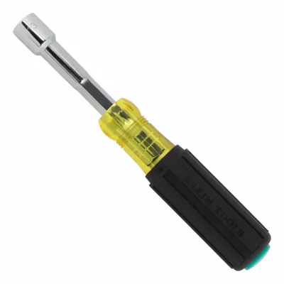 KLEIN TOOLS Single-Bit Nut Drivers: Metric, With Magnetized Tip, Std, Hollow Hex Nut Driver - Pass-Through Nut Drivers
