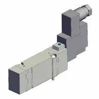 Solenoid Valve: SY7000 Series, Single Solenoid, Five-Way / Two-Position, 5 Ports, 24V DC, Locking (MPN SY7140-5DZD)