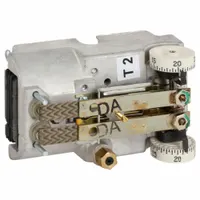 JOHNSON CONTROLS Pneumatic Thermostat: 55° to 85°F (Day/Night), Direct and Reverse, Horizontal, No (MPN T-4506-9007)