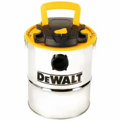 This 4-gallon mini vacuum features a stainless steel tank for dry debris collection. Includes a 4-foot hose with 1 1/4-inch diameter. Suitable for cleaning dust, dirt, and dry materials in workshops and construction sites.