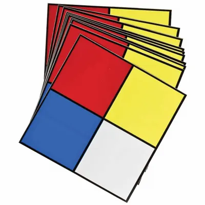 BRADY Placard: Vinyl, 5 in Ht, 5 in Wd, 0.004 in Thick, 5 in x 5 in, 10 PK (MPN 58501) - Safety