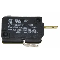 HONEYWELL Miniature Snap Action Switch: Plunger Actuator, 1NC, Quick Connect (MPN V7-1B37D8)