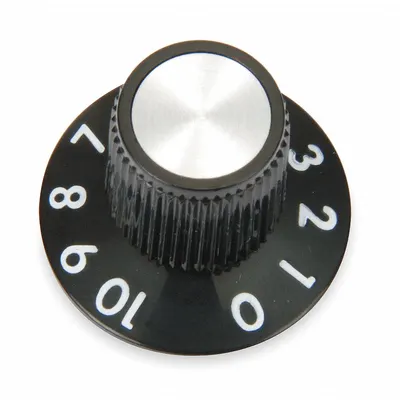 TEMPCO Thermostat Knob: Thermostat Knob, TEB30001, 11/16 in Overall Ht - Process Thermostat Accessories