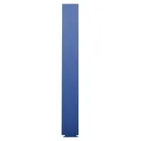 ASI GLOBAL Partition Column: Plastic Polymer, Pebble, Blue, 70 in Ht, 7 in Wd, 1 in Thick (MPN 40-9087071-9509)