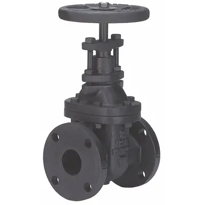 MILWAUKEE VALVE Gate Valve: 5 in Nominal Valve Size, Cast Iron, Non-Rising, Class 125 Flange - Cast Iron Non-Rising Stem General Purpose Gate Valves