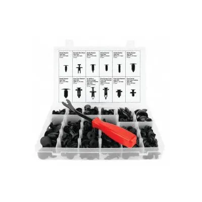 PERFORMANCE TOOL Push Pin Retainer Assortment - Body Clip Assortments
