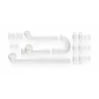 APPROVED VENDOR Trap: Plastic, White, 1 1/2 in Nominal Pipe Size, 16 in Overall Lg, Slip, Slip (MPN 4FEY9)