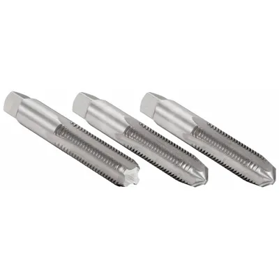 WIDIA GTD Left-Hand Three-Piece Hand Tap Set - Left-Hand Three-Piece Hand Tap Sets
