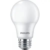 PHILIPS Compact LED Bulb: Medium Screw (E26), LED, (A) Classic, A19, 5 W Watt, 3000K, Frosted, 120V (MPN 5A19/CNG/830/FR/P/E26/D 12/1CT)