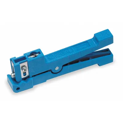 IDEAL Cable Stripper: 1/8 to 1/4 in, For RG-58 Cable Designation, 3 1/2 in Overall Lg - Data & Coaxial Cable Strippers