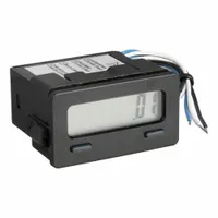 RED LION Time Meter: 10 V AC – 50 V AC, 0.35 in Digit Ht - Max., 1/32 Cutout DIN Size, CUB7TCS0, LCD