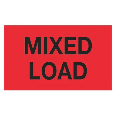 TAPE LOGIC Label,Mixed Load: 500 PK (MPN DL1110) - Shipping & Receiving Message Labels