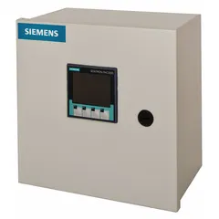 Three-phase energy meter for measuring frequency, power, and voltage at 240V with ±1% accuracy and 0.5 A current rating. Suitable for monitoring electrical parameters in industrial power distribution systems.
