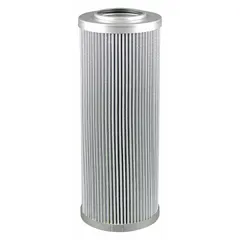 Cartridge hydraulic filter with cellulose media for removing contaminants from hydraulic fluid. Features a 1 11/16 in inside diameter and includes an integral gasket. Compatible with Bomag vehicles. Used in hydraulic systems to protect components from wear.