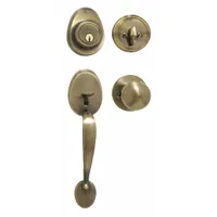 MASTER LOCK Door Lockset: Office Knob Locksets, Brass (MPN HDLBC0605KA4S)