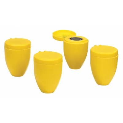 SPEAKMAN Eyewash Spray Head, Plastic, Yellow, FNPT, 4-Pack, RPG38-0379 - Eyewash Spray Heads