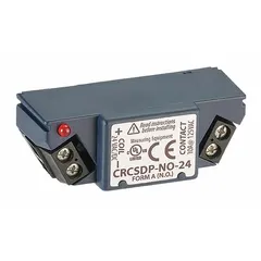 This relay is designed for switching higher load currents in industrial control panels, HVAC systems, and building automation. It handles demanding electrical loads in motor starters, lighting controls, and power distribution applications.