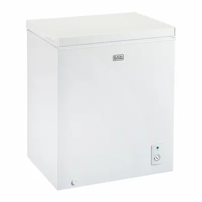 BLACK & DECKER Chest Freezer: White, 5 cu ft Capacity - Chest Freezers