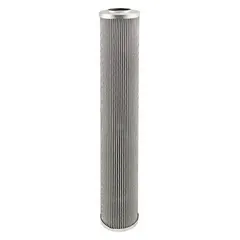 Cartridge-type hydraulic fluid filter with cellulose media and integral gasket. Inside diameter 1 11/16 in. Designed for use in Pall-compatible hydraulic systems to remove contaminants from hydraulic fluid.