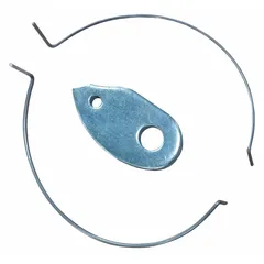 Steel latch pawl assembly designed for RA/RA-ST Series reel series. Used to secure and release the latching mechanism on compatible reels for hose or cable management applications.