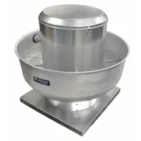 Upblast Exhauster: Belt Drive, Includes Drive Pack, 15 in Wheel, 2,443 cfm, ODP, 1 hp, 575V AC, 3-ph (MPN ALX150UBT30100P)