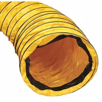 ALLEGRO Ducting: 26 in Dia, 15 ft Lg, For Use With PN 9530 Series Std Blowers, Black/Yellow (MPN 9700-15)