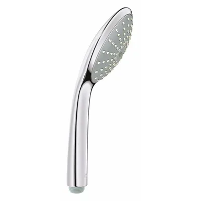 GROHE Euphoria Handheld Showerhead, Chrome, 1.5 gpm, 4-5/8 in Width, 2726500E - Handheld Showerheads