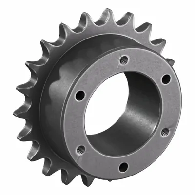 TRITAN Sprocket: For 50 Chain, 22 Teeth, 4.392 in Pitch Dia, 4.72 in Outside Dia - Size 50 Bushed-Bore Roller Chain Sprockets