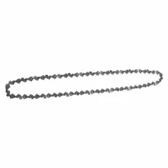 This replacement chainsaw chain features a 3/8-inch pitch and 0.05-inch gauge with 62 drive links. Designed for use with 18-inch compatible bar lengths, it is suitable for cutting wood in forestry, tree care, and construction applications. File size is 5/32 inch.