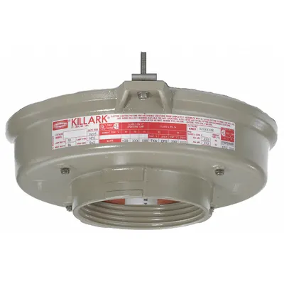 HUBBELL KILLARK Compact Fluorescent Fixture: 6,400 lm, T2B Temp Code, 4000K, 84 W, 120 to 277V AC - Hazardous Location Light Tanks